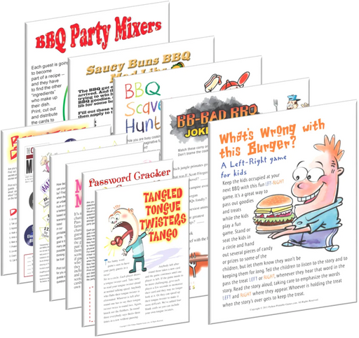 All BBQ Games + FREE Party Games