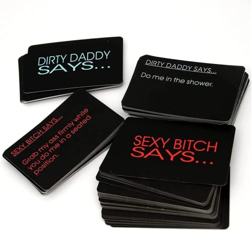 Bedroom Commands Risque Adult Card Game