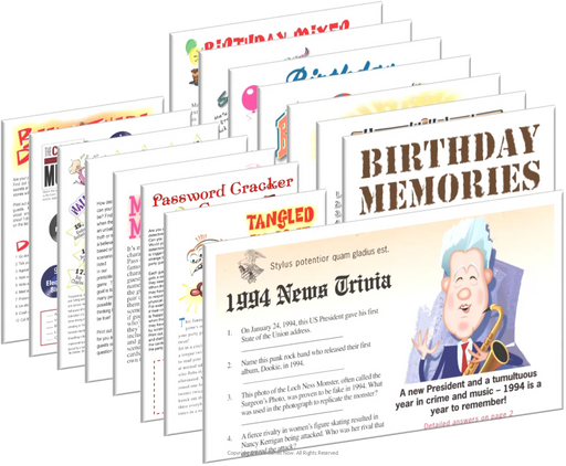 1994 Birthday pack + FREE Party Games