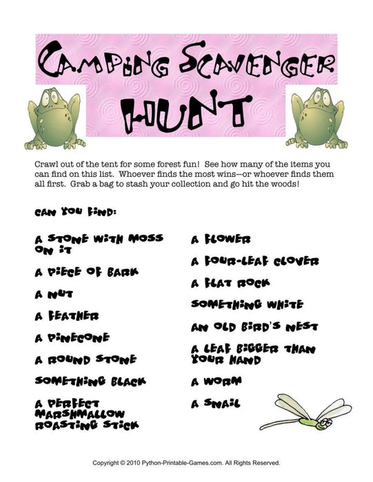 All Camping Games + FREE Party Games