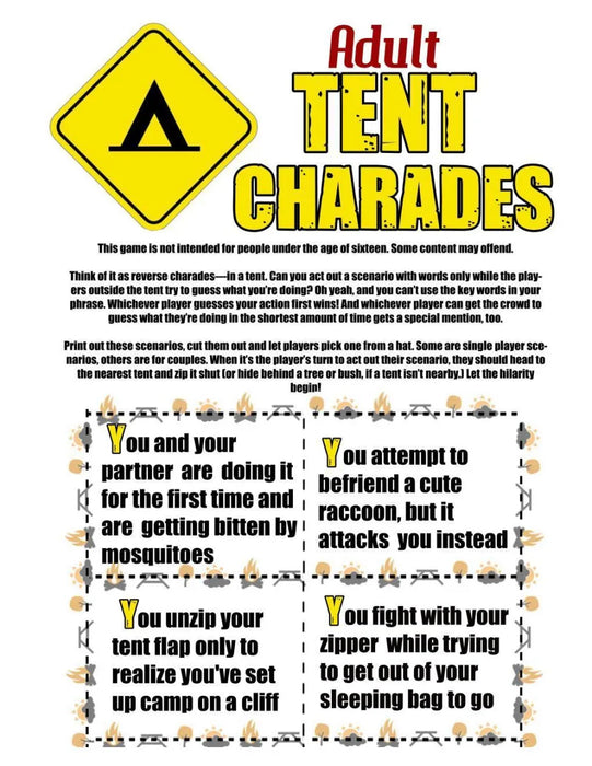 All Camping Games + FREE Party Games