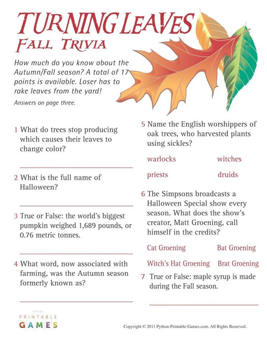 All Trivia Games + FREE Party Games