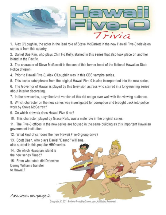 All Trivia Games + FREE Party Games