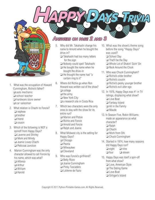 All Trivia Games + FREE Party Games