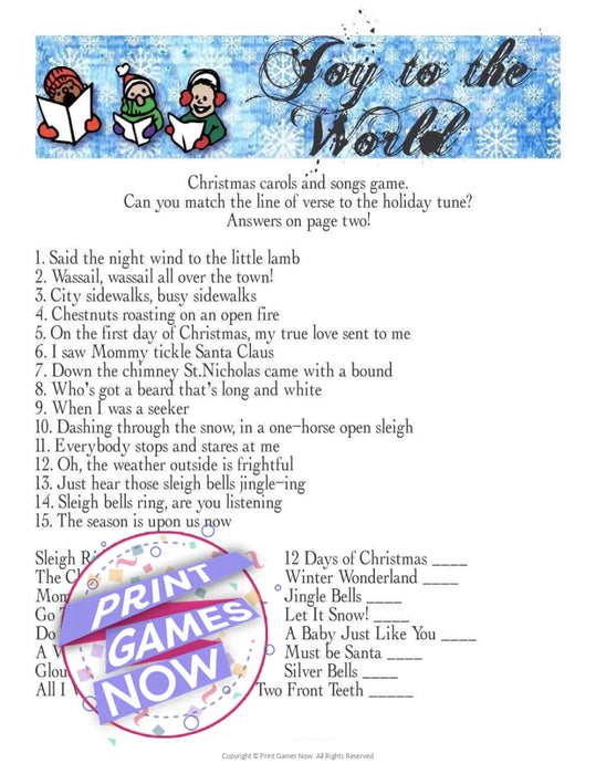 Christmas: Joy to the World Christmas Songs