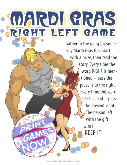 Mardi Gras: Right-Left