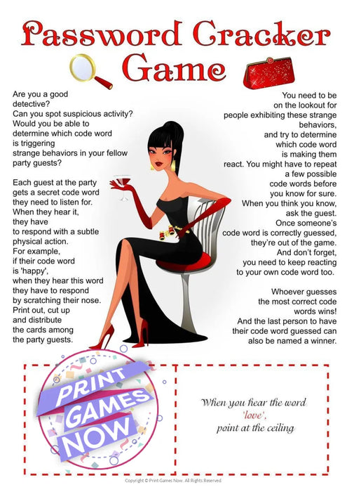 Party Games: Password Cracker