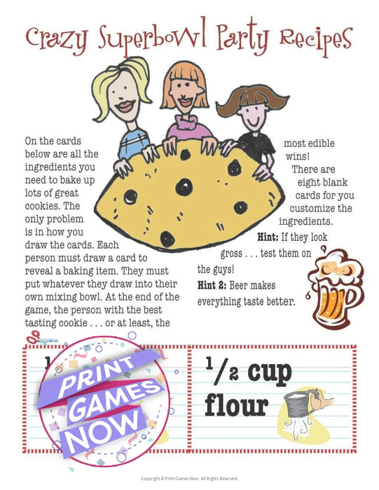 Super Bowl: Crazy Cookies Recipes