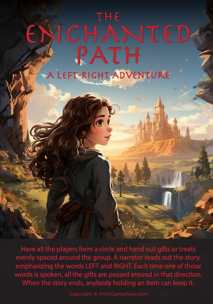 A Fantasy Adventure Left-Right Party Game — Print Games Now