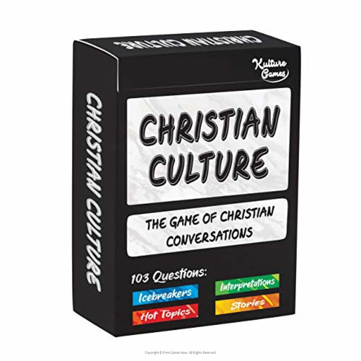Printable Christian Culture - The Party Game of Christian Conversations