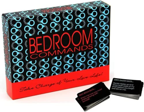 Bedroom Commands Risque Adult Card Game