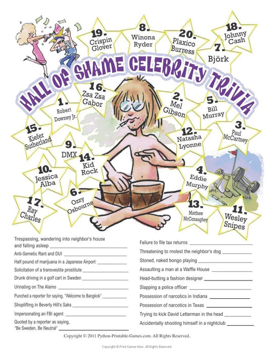 2011 Birthday pack + FREE Party Games