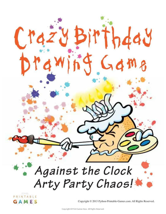2012 Birthday pack + FREE Party Games