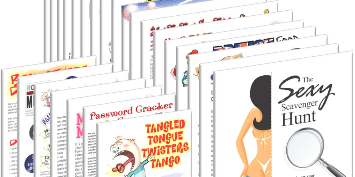 Printable All Games for Adults + FREE Party Games Bundle — Print Games Now