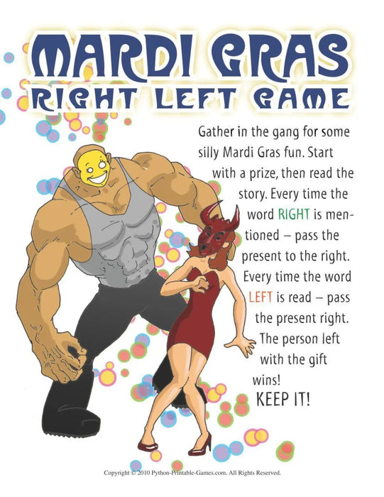 All Mardi Gras Games + FREE Party Games