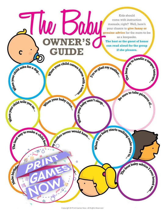 Baby Shower: The Baby Owners Guide