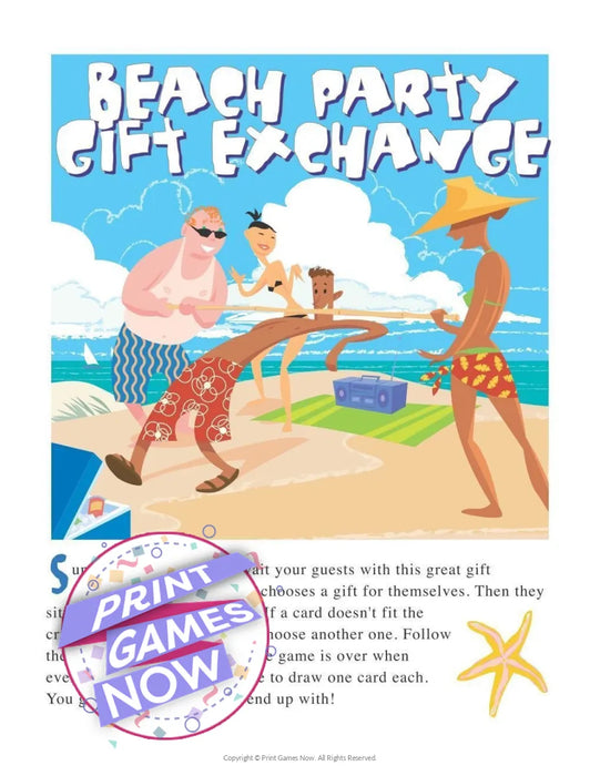 Beach Games: Gift Exchange